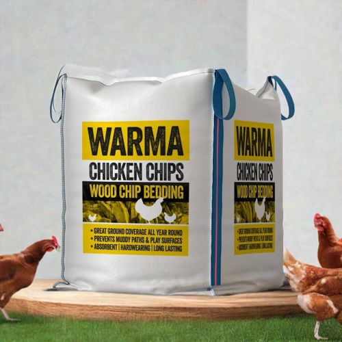 Chicken wood chips for chicken runs