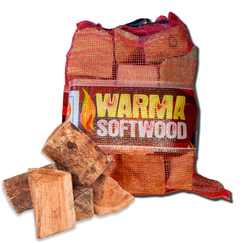 Warmer Net of Softwood Logs