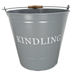 Kindling Bucket - grey