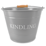 Kindling Bucket - grey