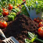 Compost for vegetables and plants