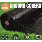 Heavy Duty Weed Control Ground Cover Membrane - 2m x 10m