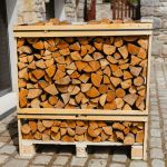 Alder Logs in crate