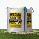  Premium Hardwood Chicken Coop Chips - Dumpy Bag