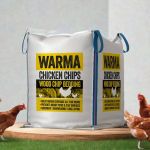 Chicken wood chips for chicken runs