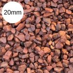 Red granite decorative aggregates
